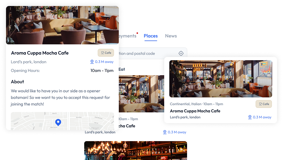 Discover club venue